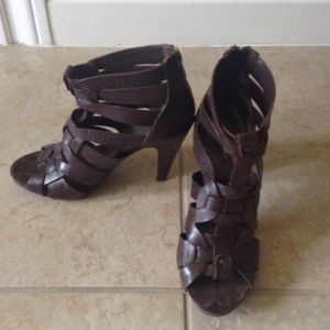 Gladiator heeled sandals