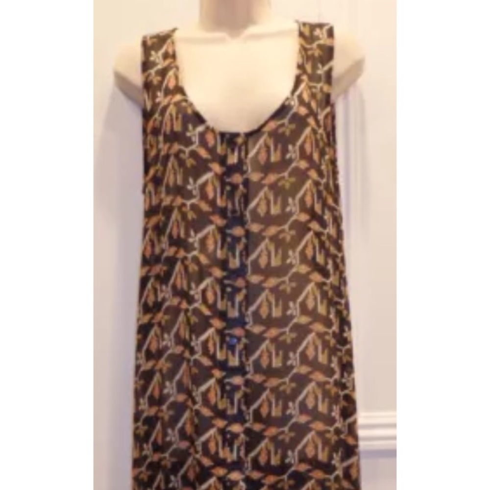 STUNNING OTIS & MACLAIN 100% RAYON DRESS SIZE S