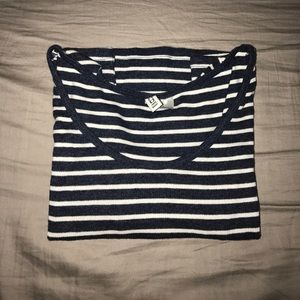 Striped Crop Top