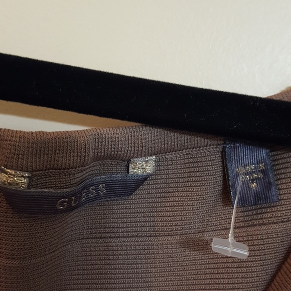 NWOT GUESS Khaki Bandage Dress. - Picture 5 of 8