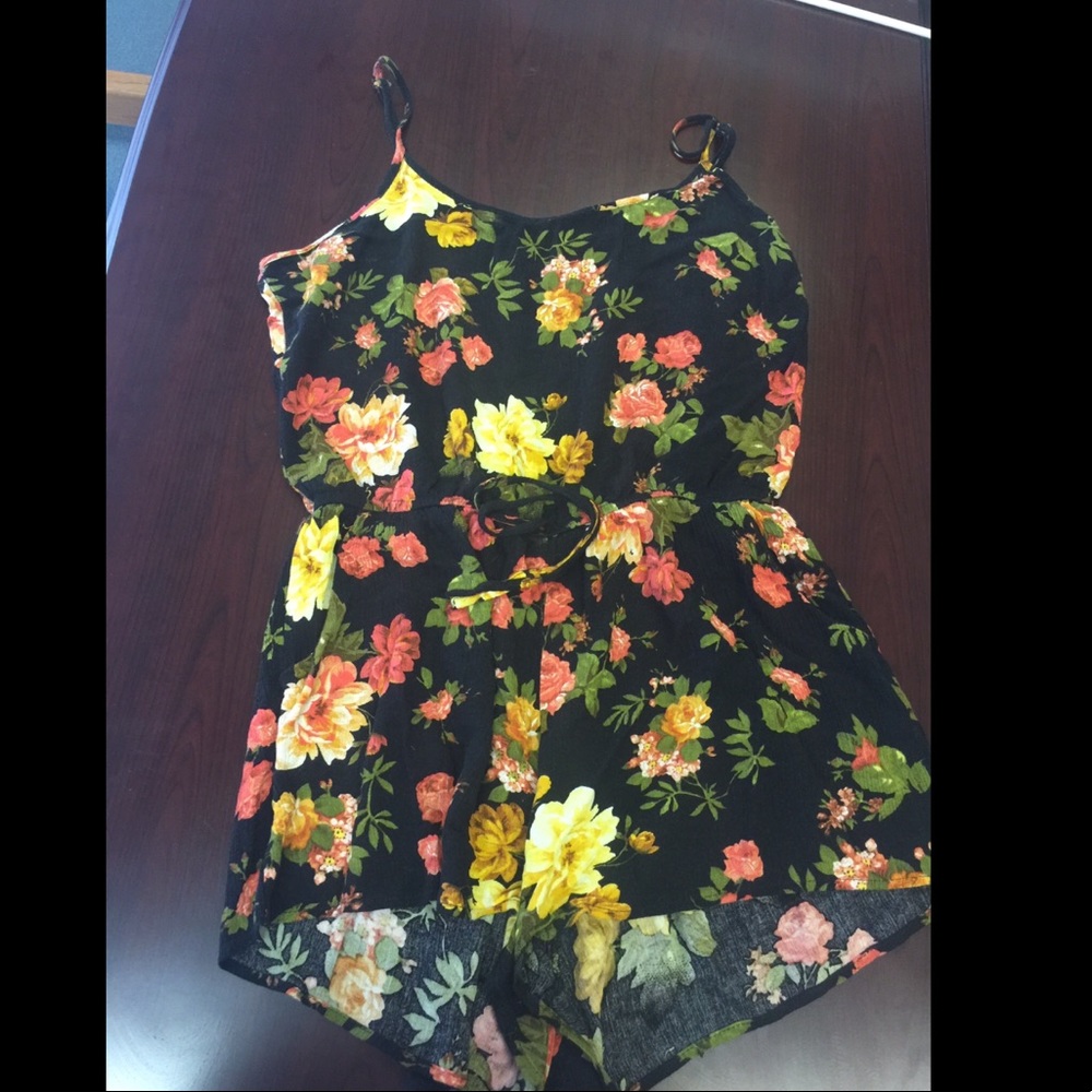 Cute Floral Romper
