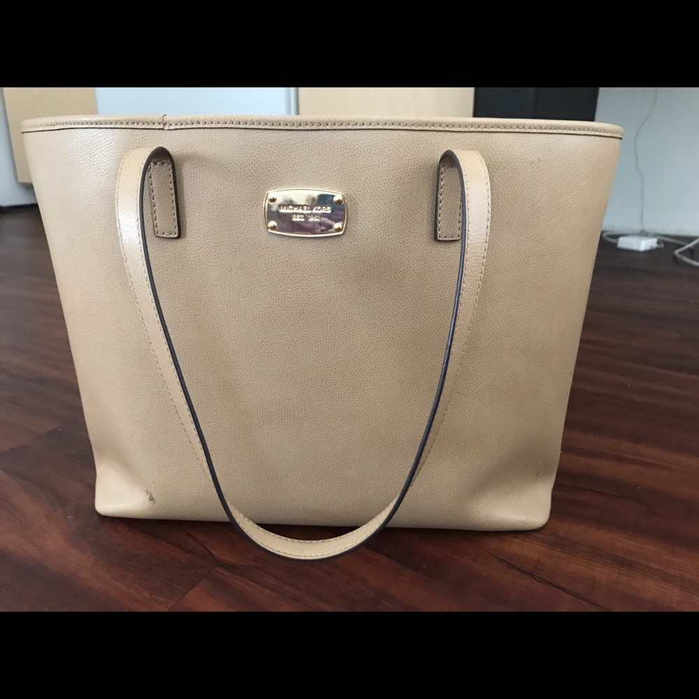 MK Beige Tote