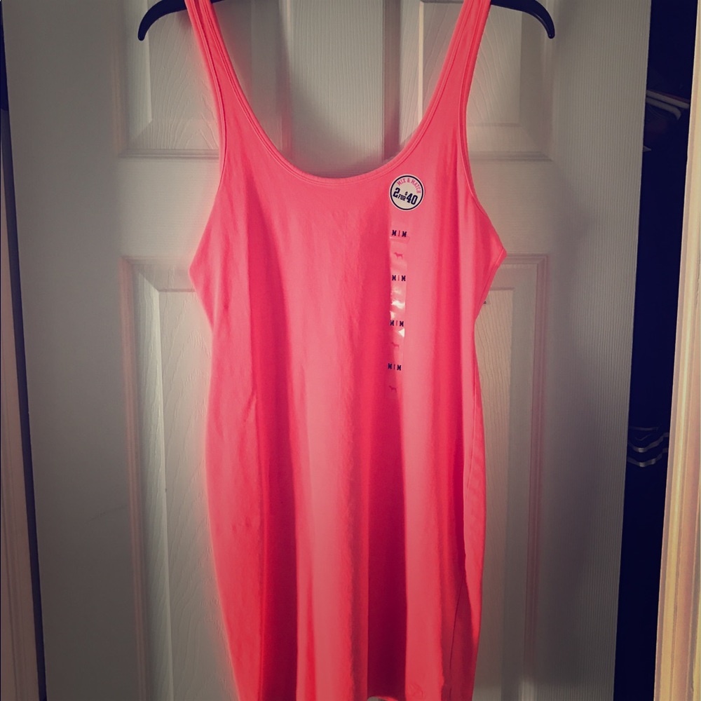 VS bright colored dress!