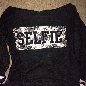 Selfie hoodie