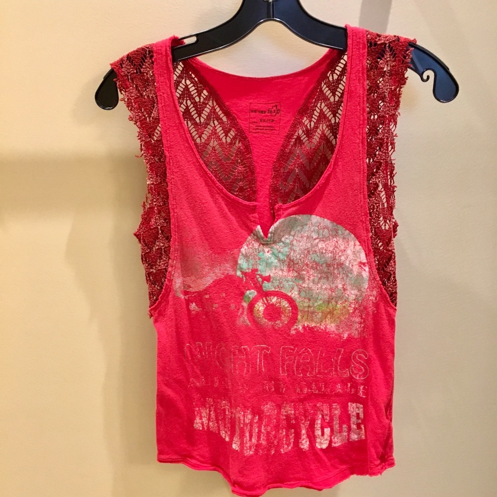 Free People Crochet Tank