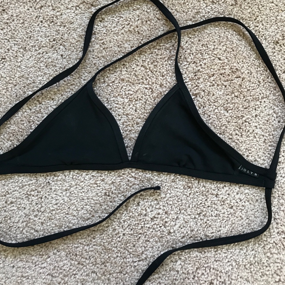 Black JOLYN triangle top
