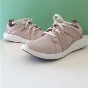 *NEW* Clarks Cowley Faye Sneakers in Nubuck Rose