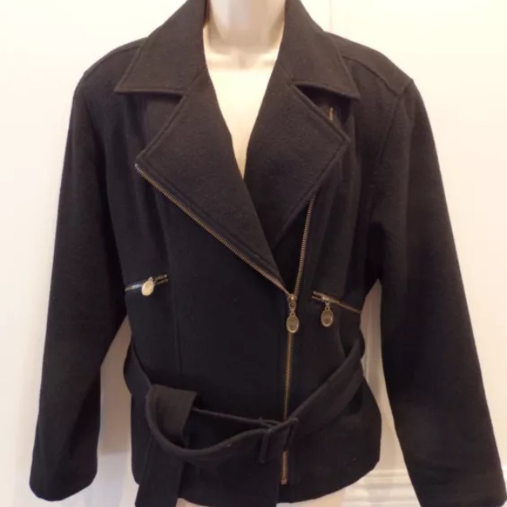 CLASSIQUES ENTIER WOOL COAT BLAZER JACKET SZ SMALL