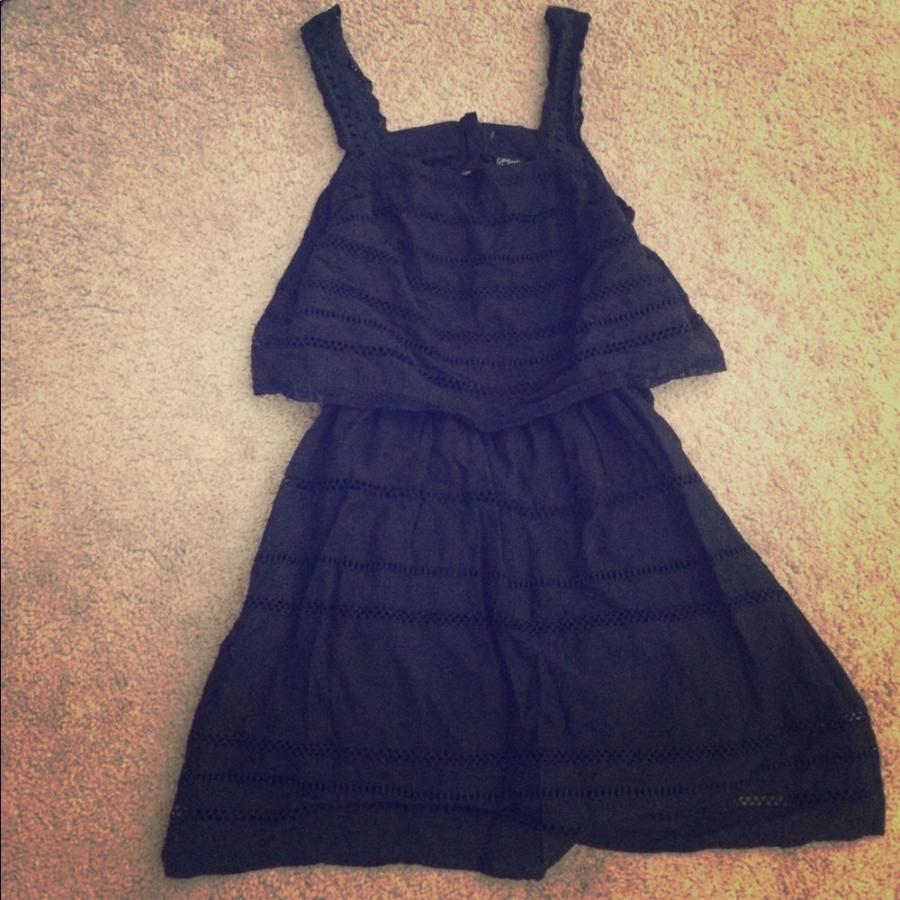 Tiered eyelet sundress from Topshop