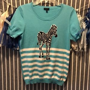 Who doesn't need a zebra sweater?