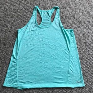 Mint green workout tank
