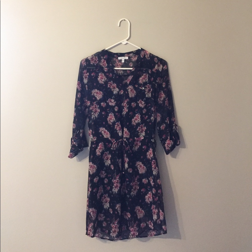 Black Shirt Dress