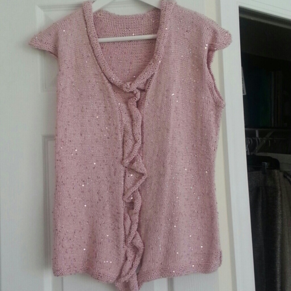 Dressy sweater top