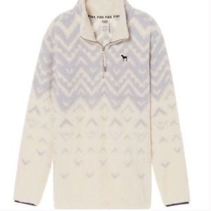 VS PINK SHERPA PULLOVER