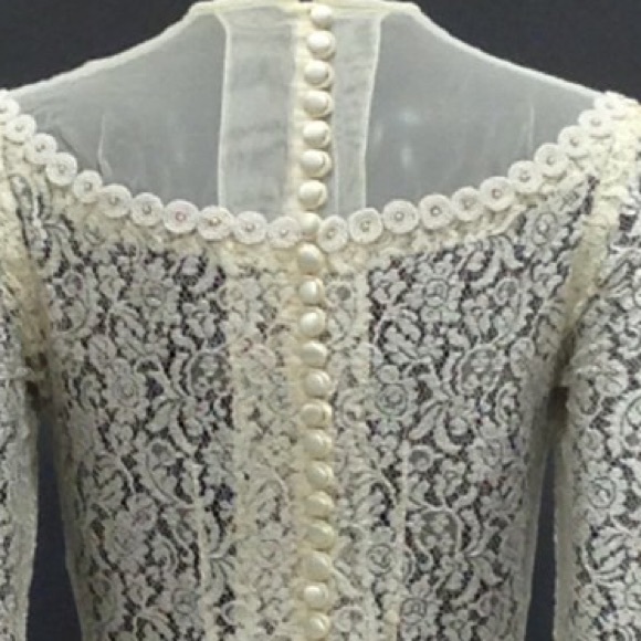 Vintage wedding dress lace. 🚫bundle - Picture 3 of 8