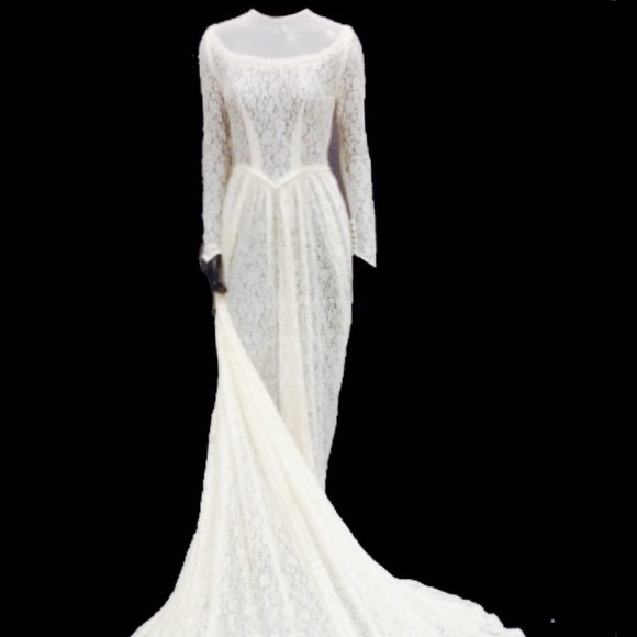 Vintage wedding dress lace. 🚫bundle - Picture 8 of 8