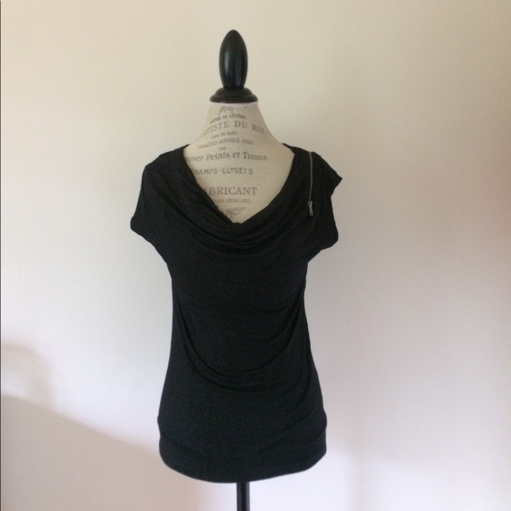 Twenty One Gray Sparkly Top Size SP