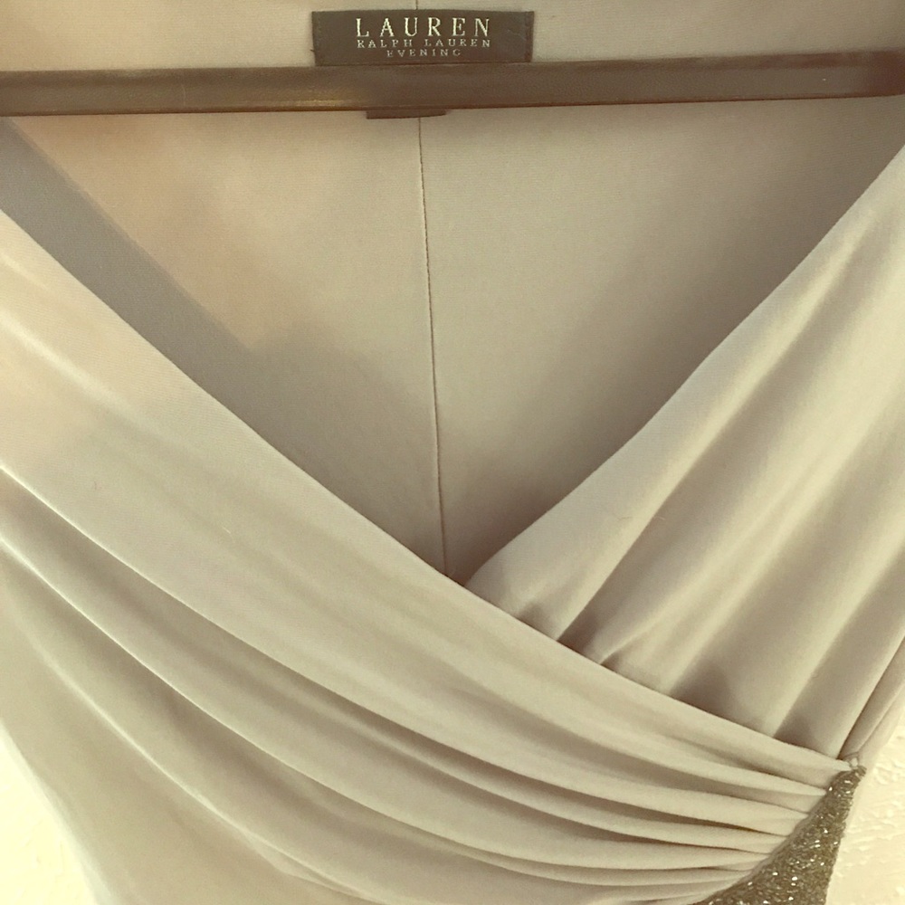 NWOT Lauren Ralph Lauren  Dress w Side Beading - Picture 7 of 7