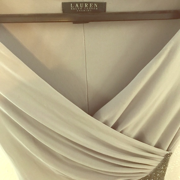 NWOT Lauren Ralph Lauren  Dress w Side Beading - Picture 7 of 7