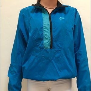 Nike Blue and Teal Windbreaker