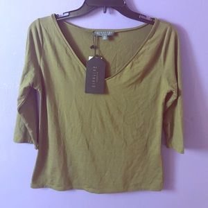 Highline olive shirt NWT