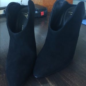 Giuseppe Zanotti Black Suede High Heels Booties
