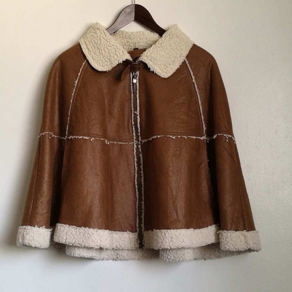 Brown Cape Coat