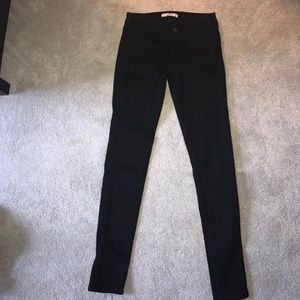 Black Hollister Skinny Jeans