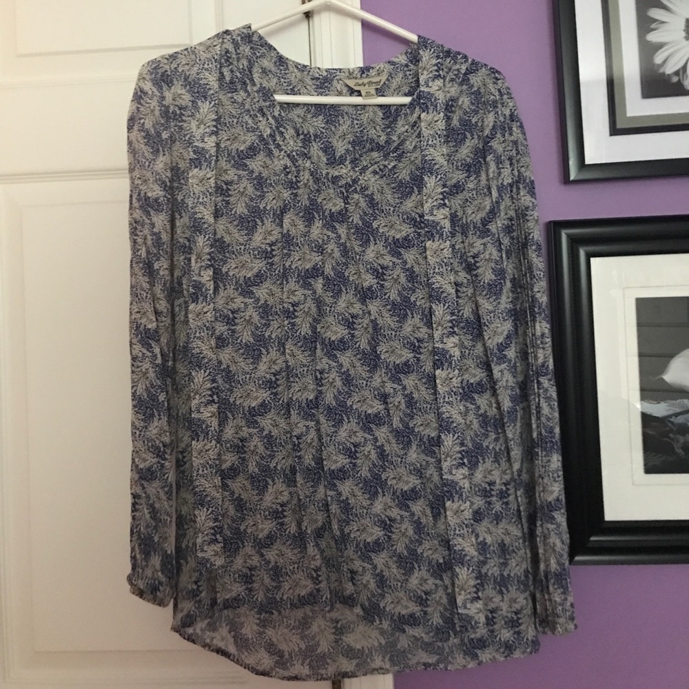 Lucky Brand Long Sleeved Blouse