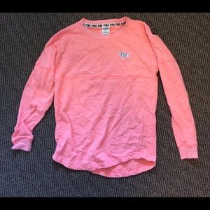 Excellent condition love pink long sleeve Coral