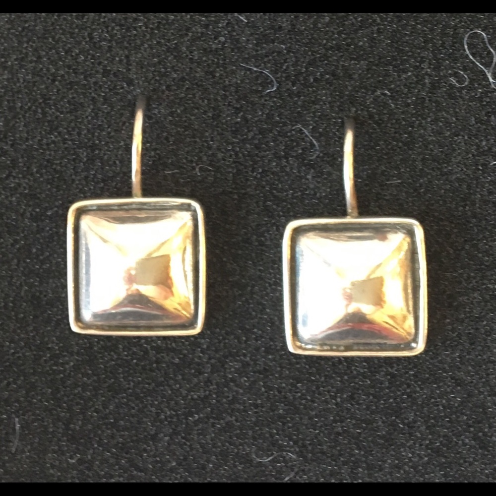 Silpada square earrings