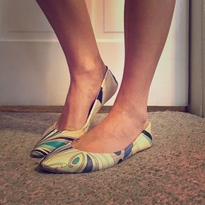 Emilio Pucci Ballet Flats