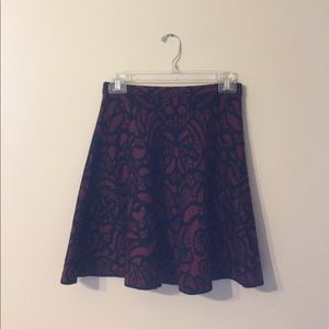 Black and Red Skirt