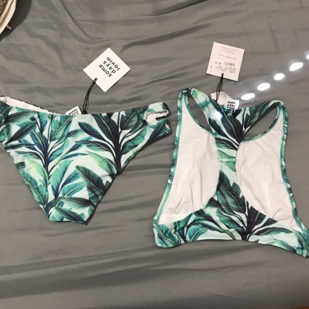 Some Days Lovin' Palm Bikini NWT