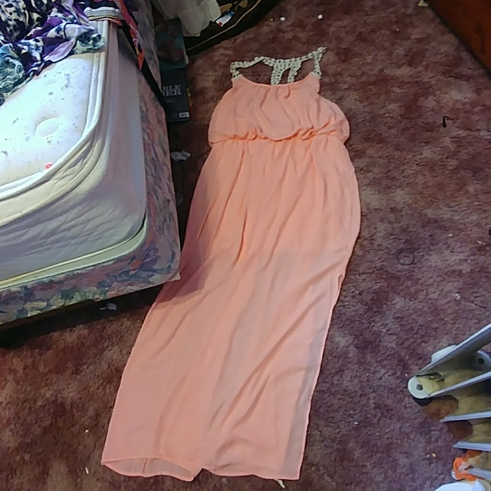 Ankle length pink dresd rue 21
