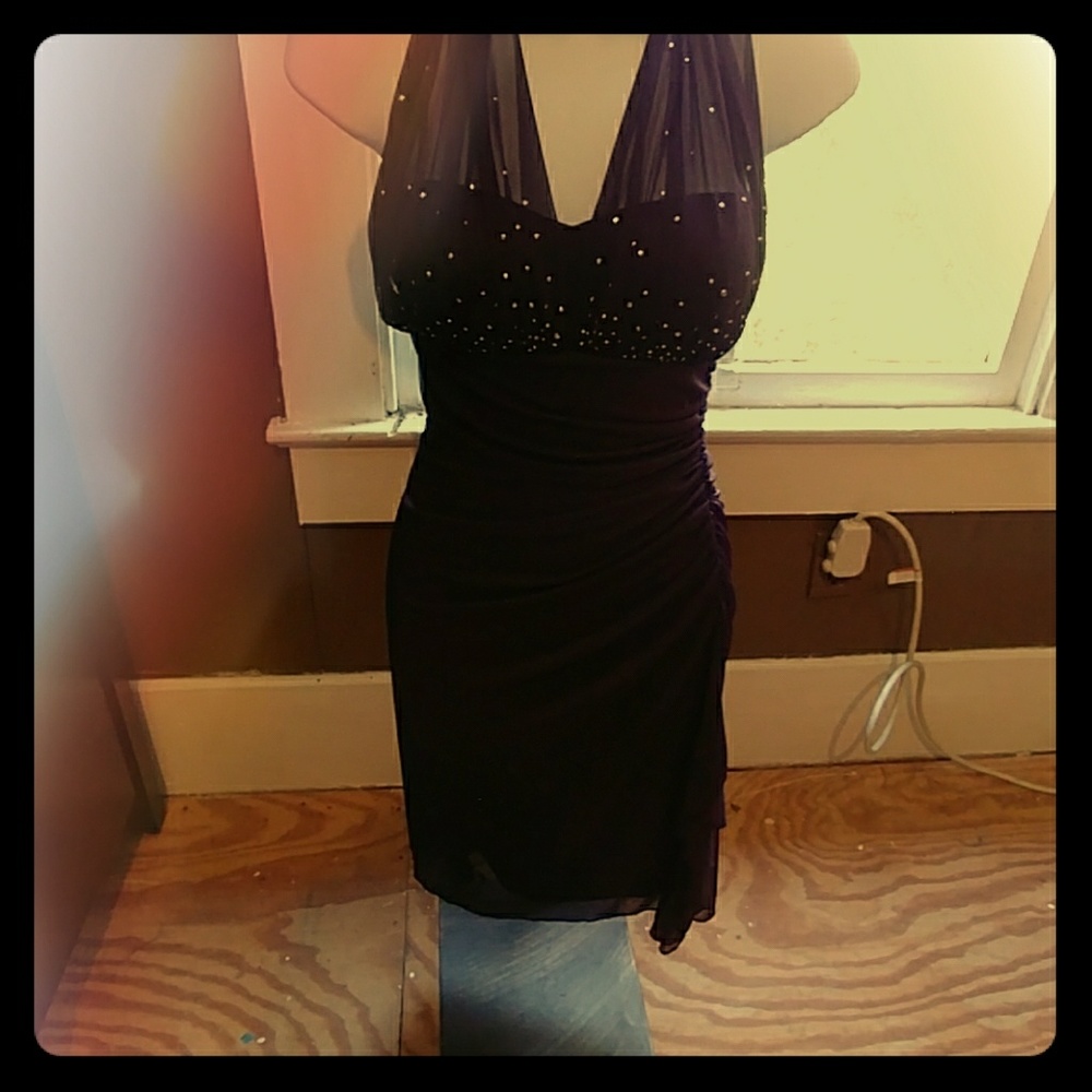 Purple dress