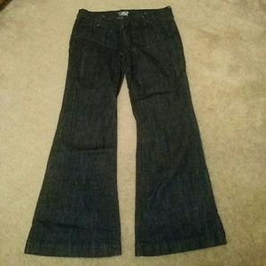 Old Navy wide leg size 6 short trouser jean