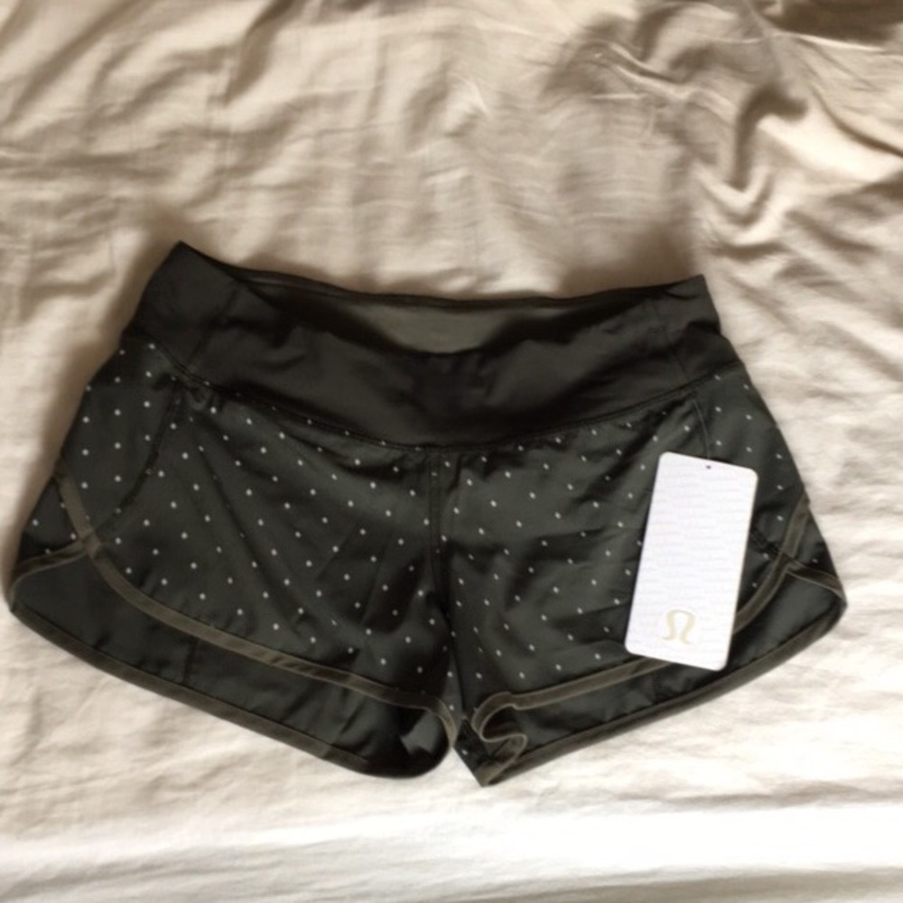 Brand new with tags lululemon speed short size 6