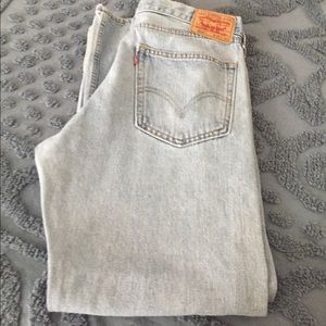 Levi's 505 straight fit jeans