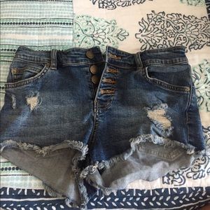NWOT billabong jean shorts
