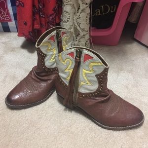 Sam Edelman western booties