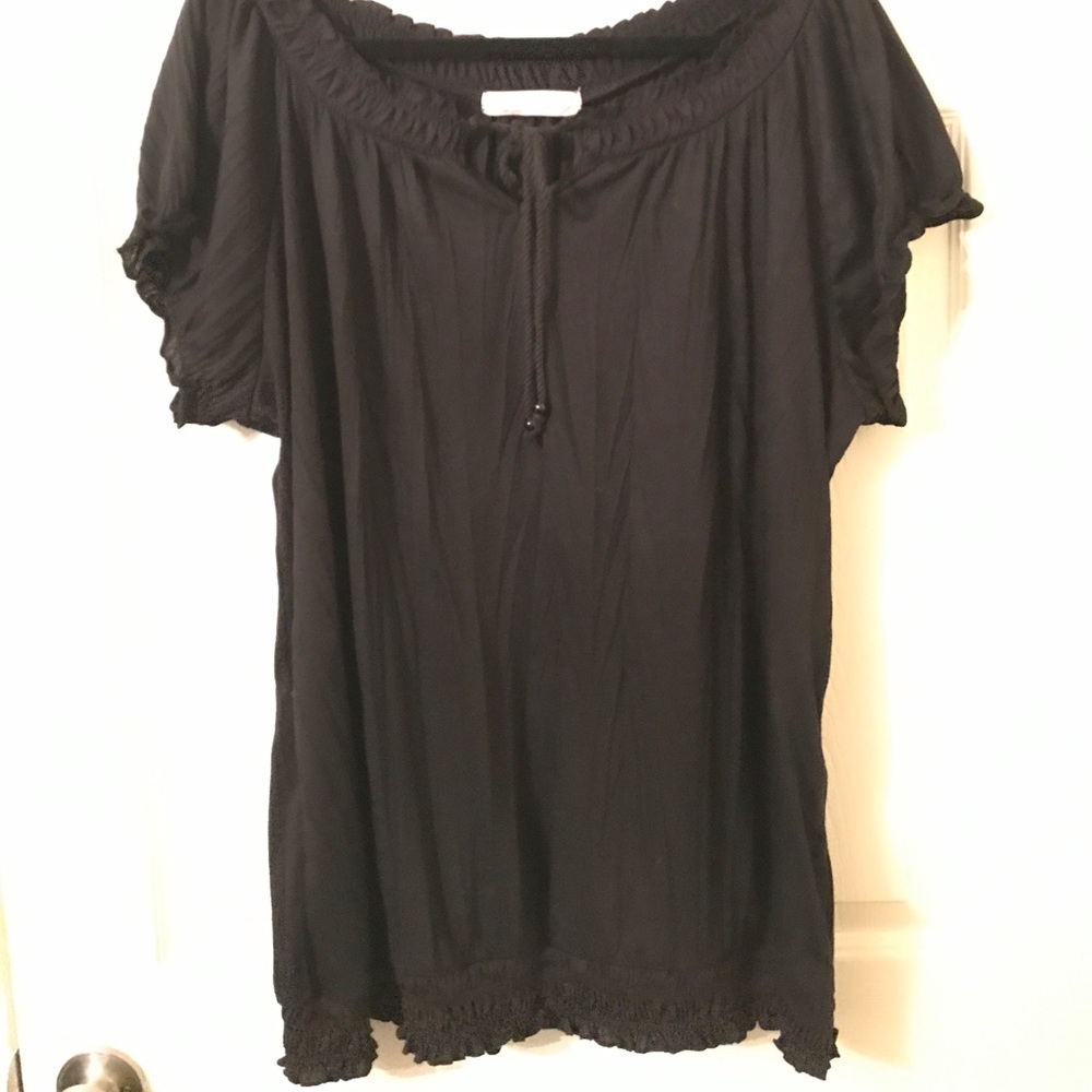 Black light weight top