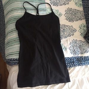 lululemon (ivivva) black tank top