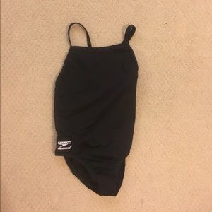 Speedo endurance plus black one piece