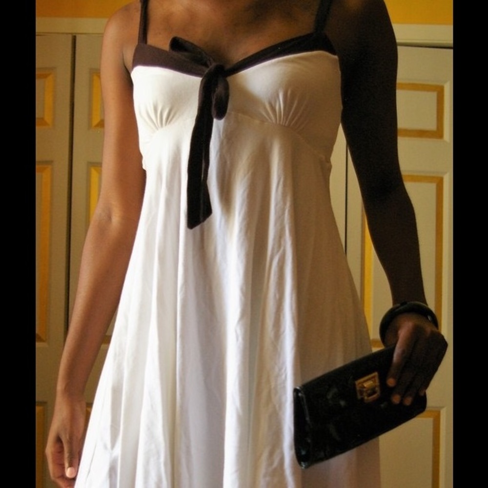 Black and White Sailor Dress