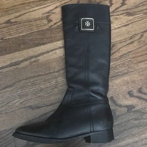 Black Tory Burch boots