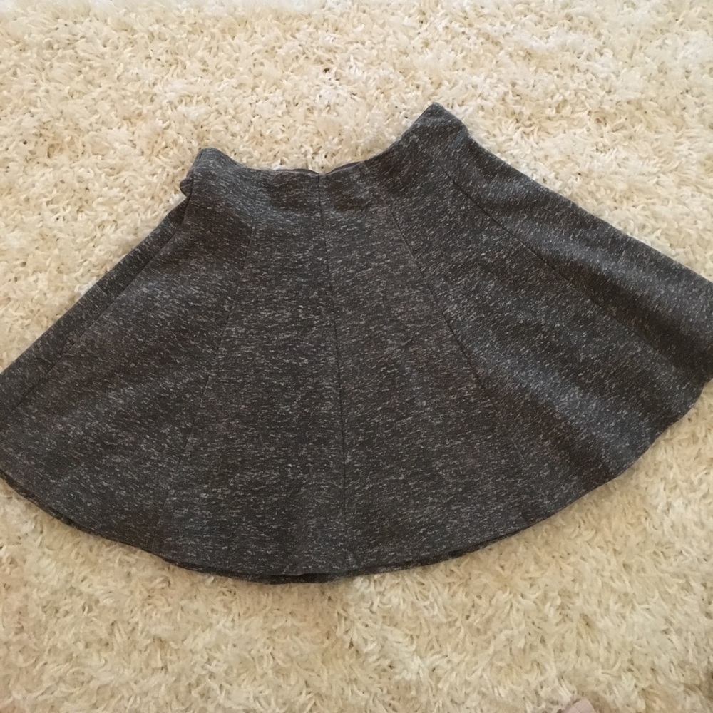 Gray Hollister Circle Skirt
