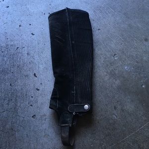 Dublin Suede Equestrian Half Chaps