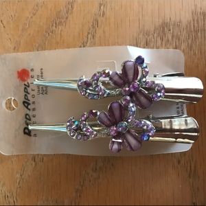 Sparkle Hair Clips plus free bobby-pins!