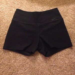 Dri-fit black Nike shorts